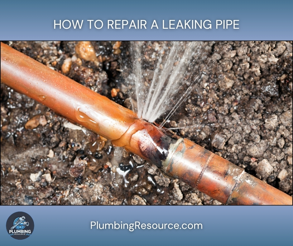 Repairing a Leaking Pipe: A Complete Professional Guide for Every Pipe Type