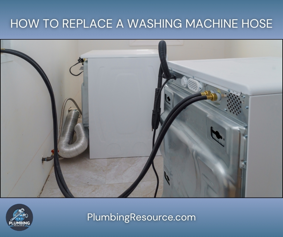 Replacing a Washing Machine Hose Like a Pro