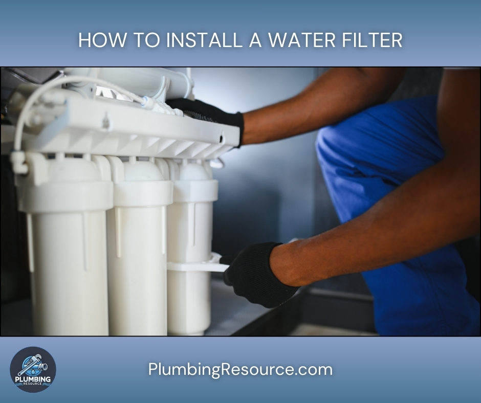 Installing a Water Filter: A Step-by-Step Guide