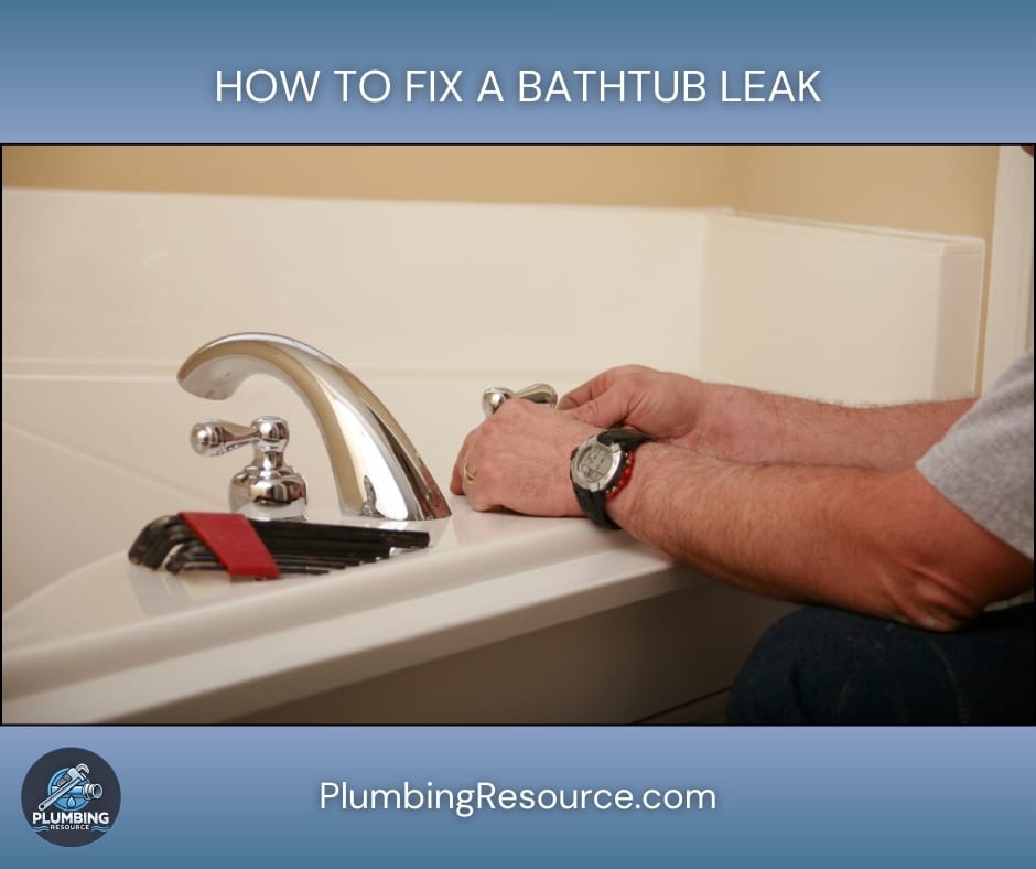 Fixing a Bathtub Leak: A Step-by-Step Guide