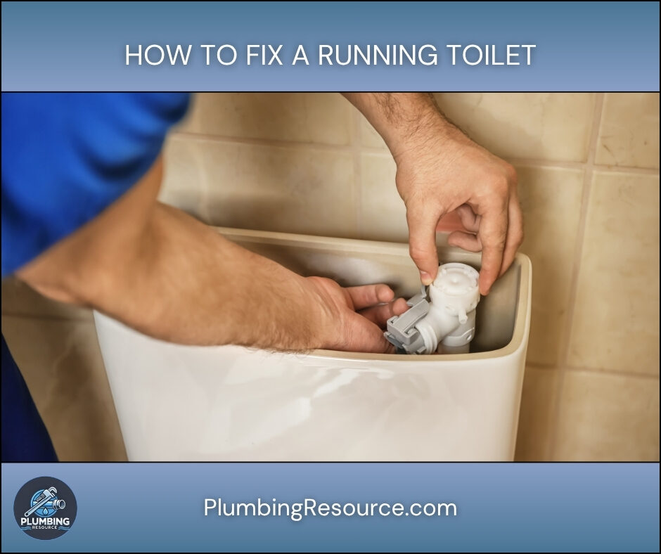 How To Fix a Running Toilet