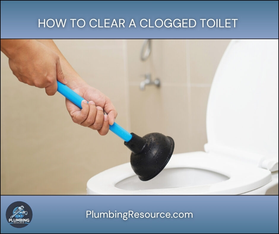 How To Clear a Clogged Toilet