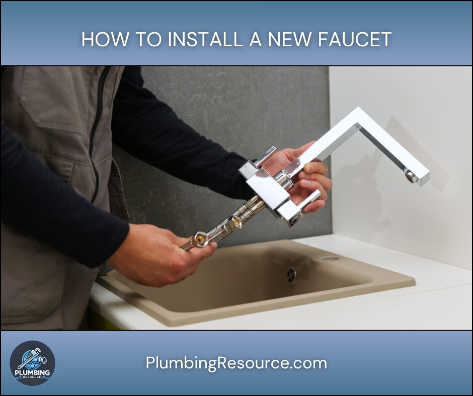 How To Install a New Faucet