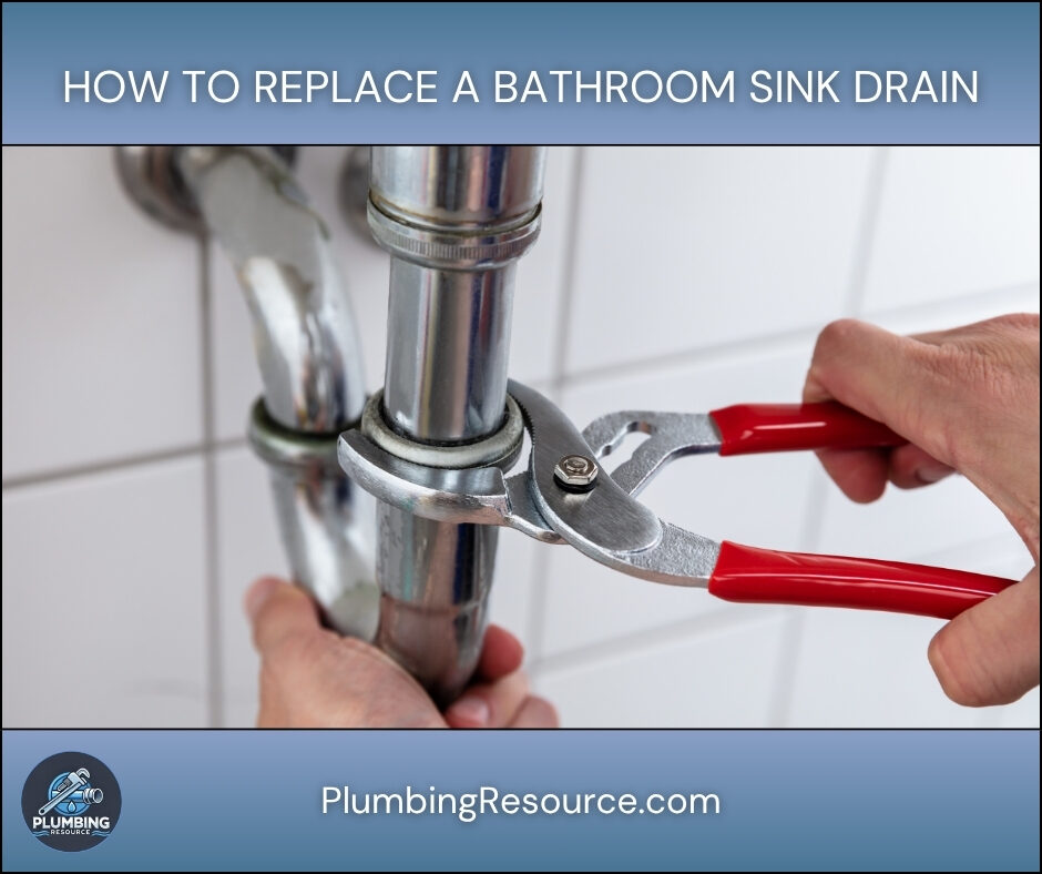 How To Replace a Bathroom Sink Drain