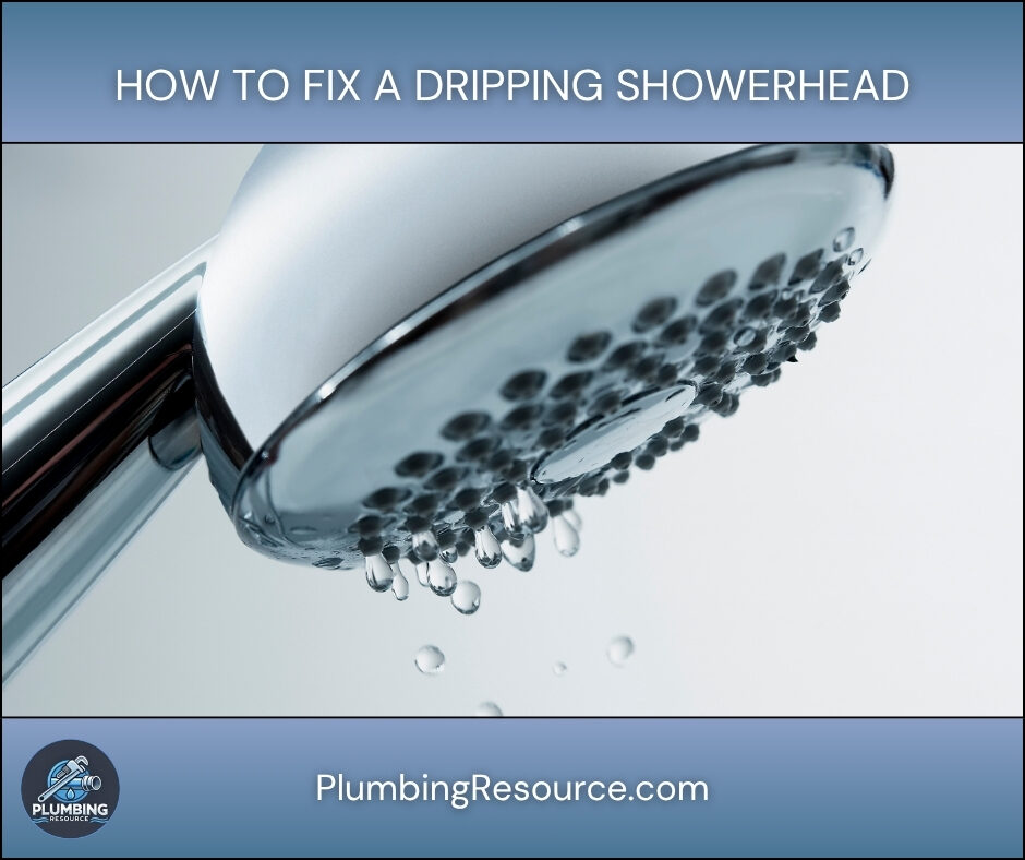 How To Fix a Dripping Showerhead