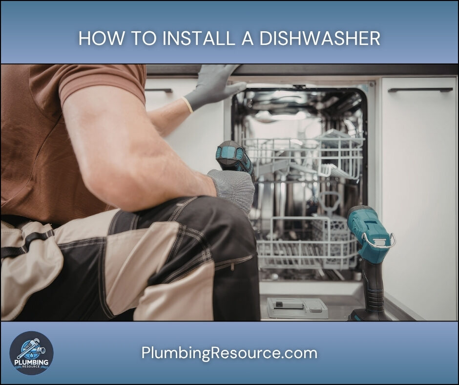 How To Install a Dishwasher
