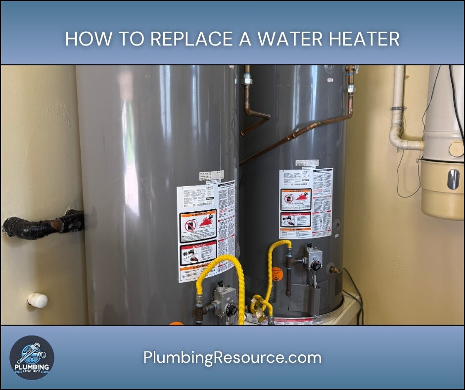 How To Replace a Water Heater