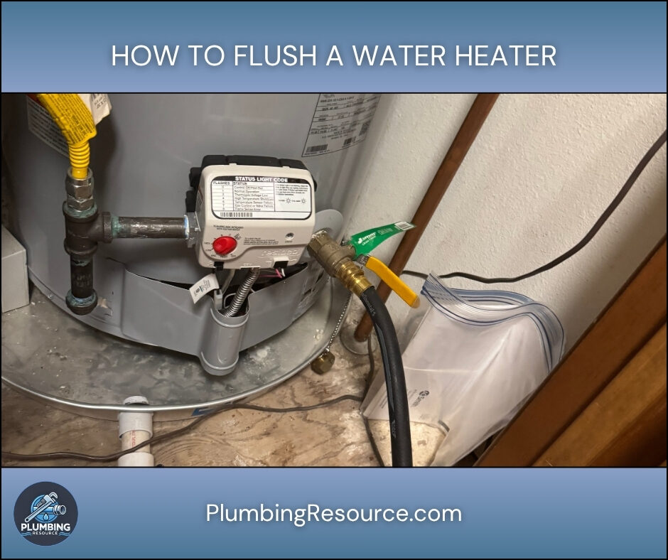 How To Flush a Water Heater
