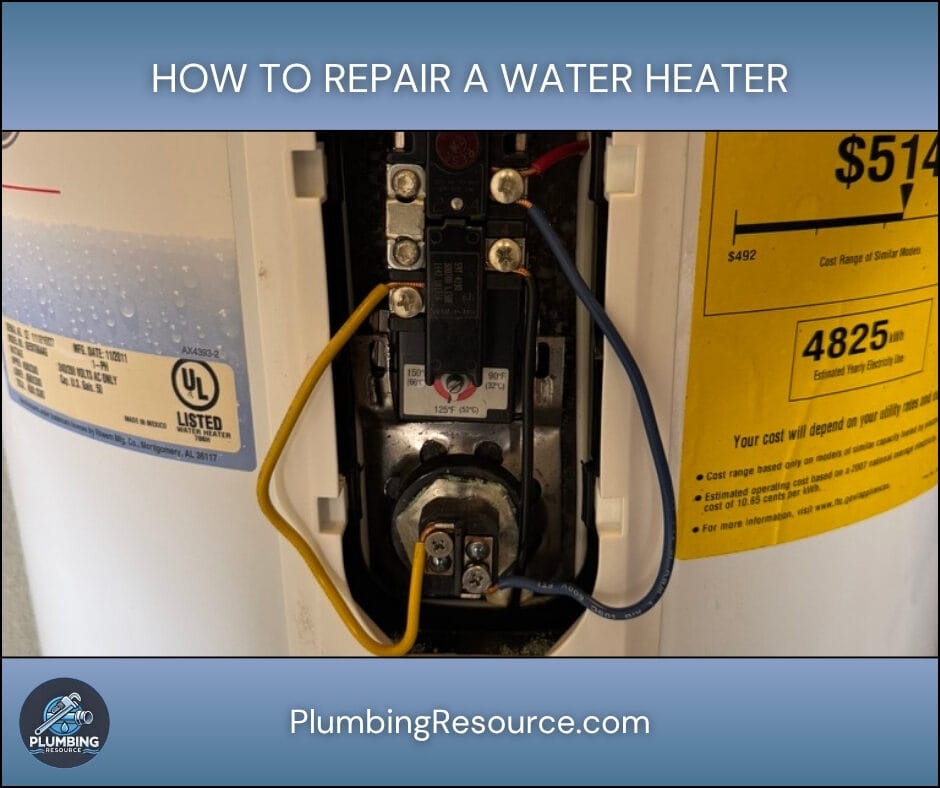 How To Repair a Water Heater