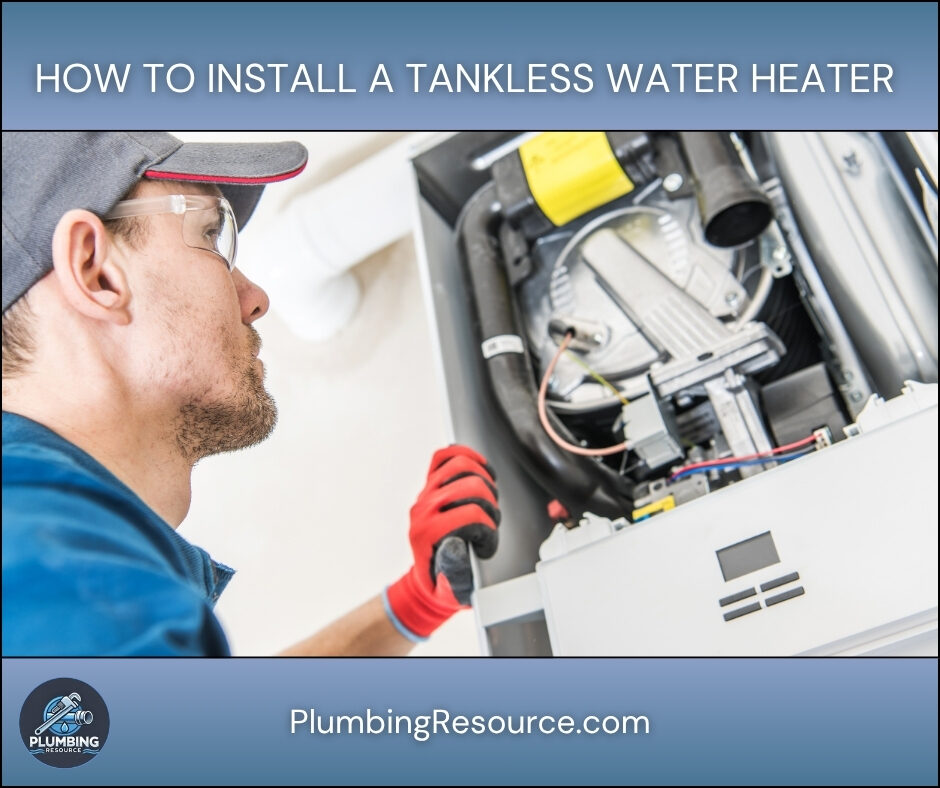 How To Install a Tankless Water Heater
