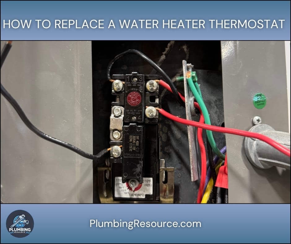 How To Replace a Water Heater Thermostat