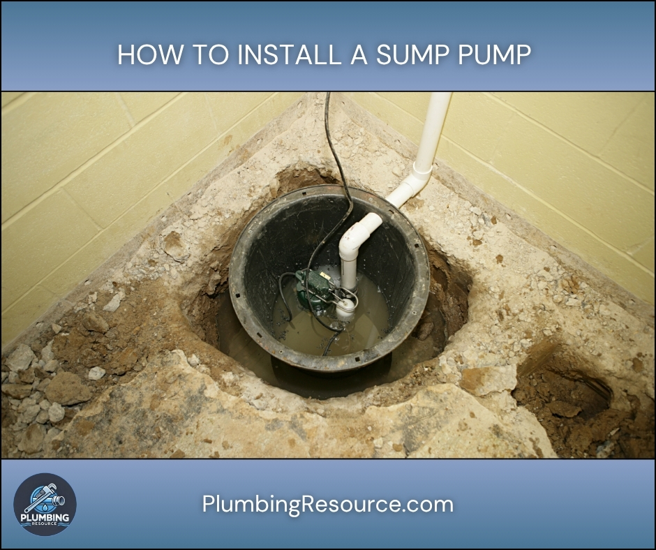 How To Install a Sump Pump