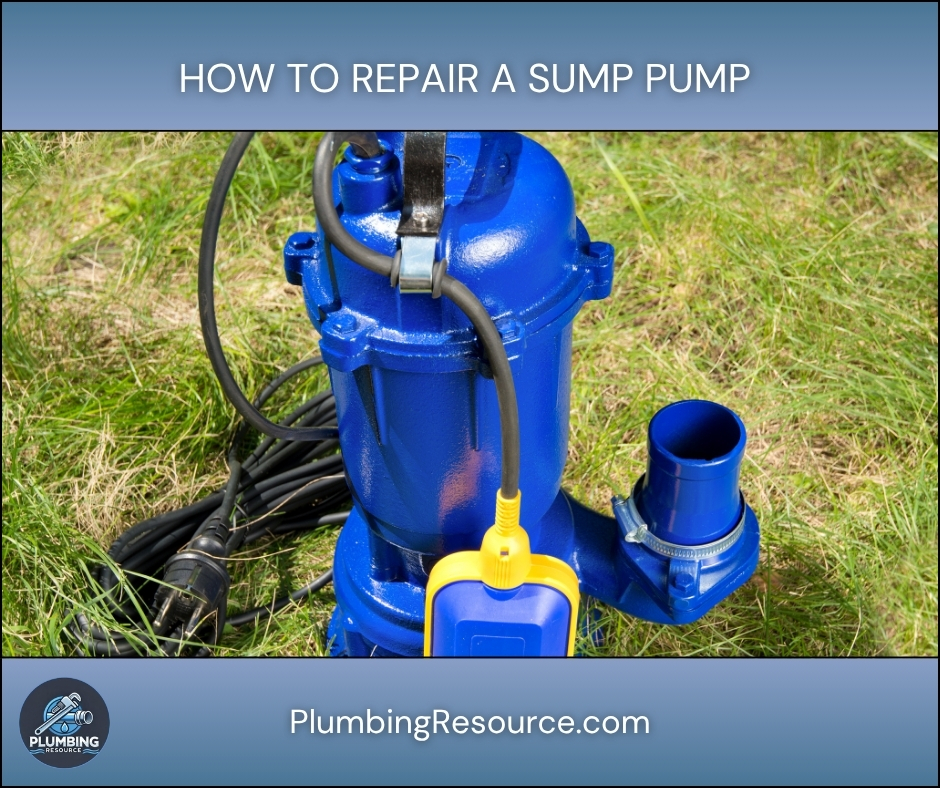 How To Repair a Sump Pump