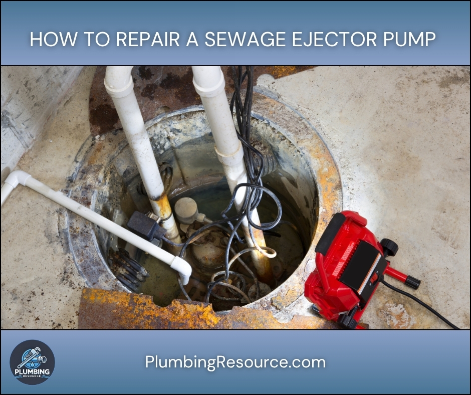 How To Repair a Sewage Ejector Pump