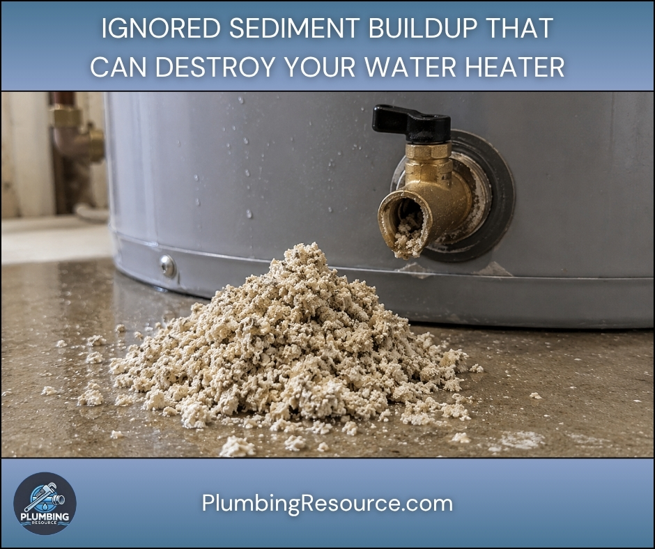 Ignored Sediment Buildup That Can Destroy Your Water Heater