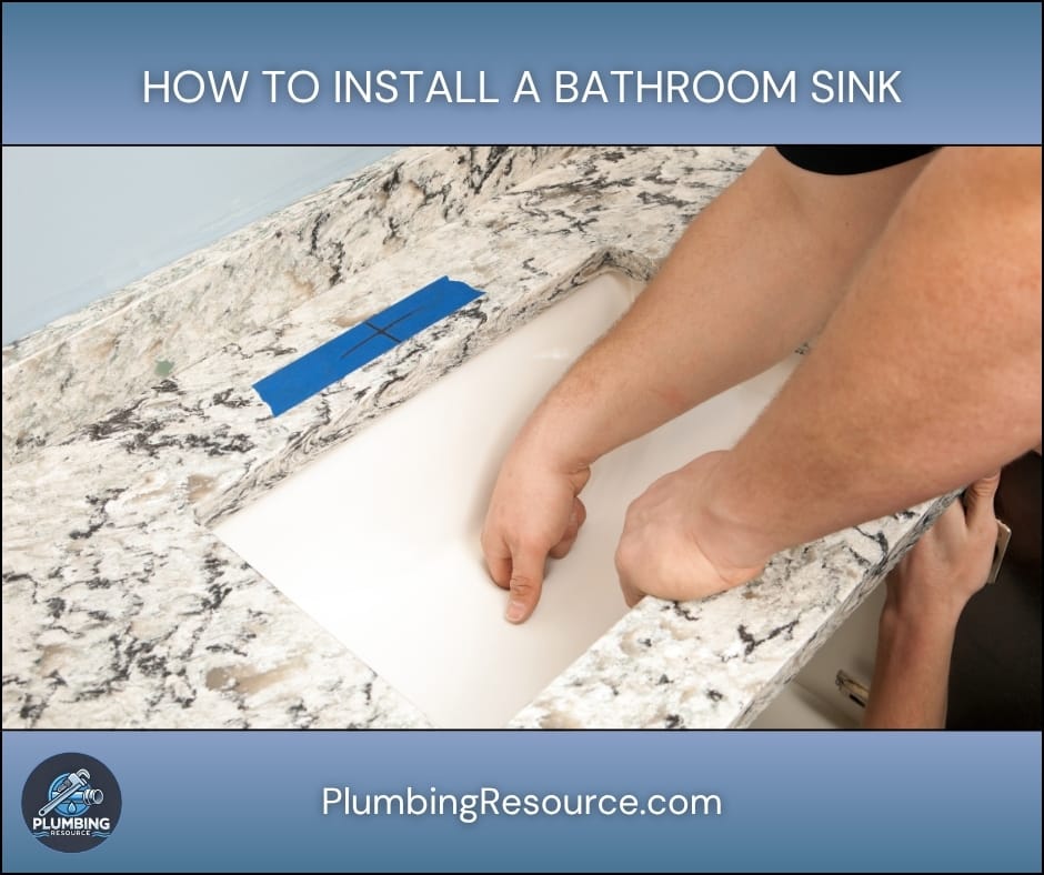 How To Install a Bathroom Sink