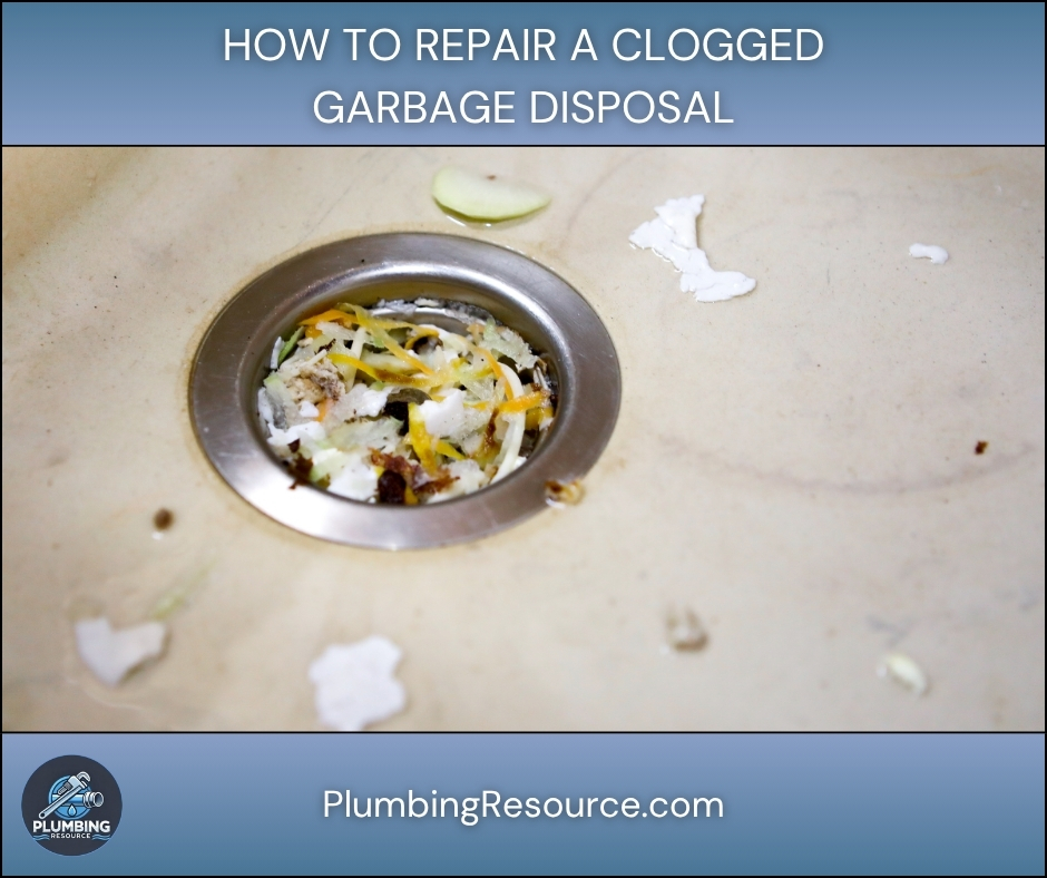 How To Repair a Clogged Garbage Disposal