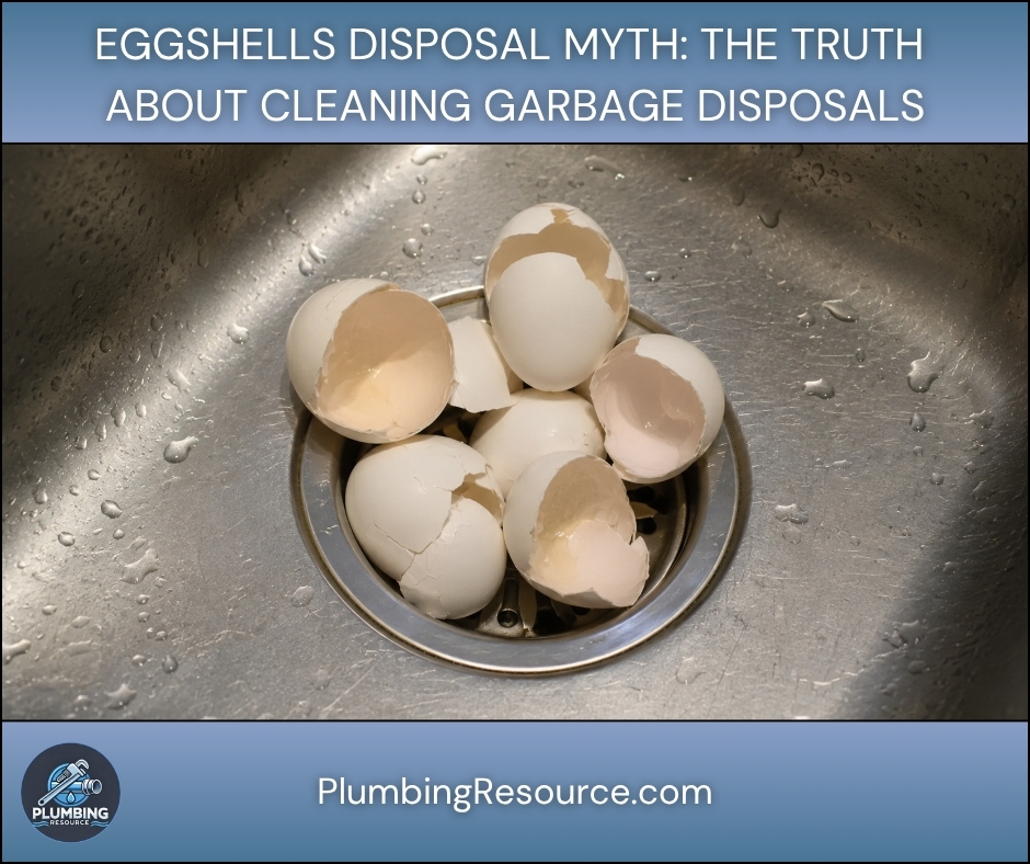 Eggshells Disposal Myth: The Truth About Cleaning Garbage Disposals